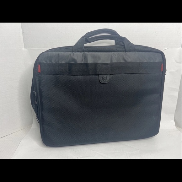 Wenger Legacy notebook carrying case Black and Gray Laptop Bag new no tags - Picture 2 of 8
